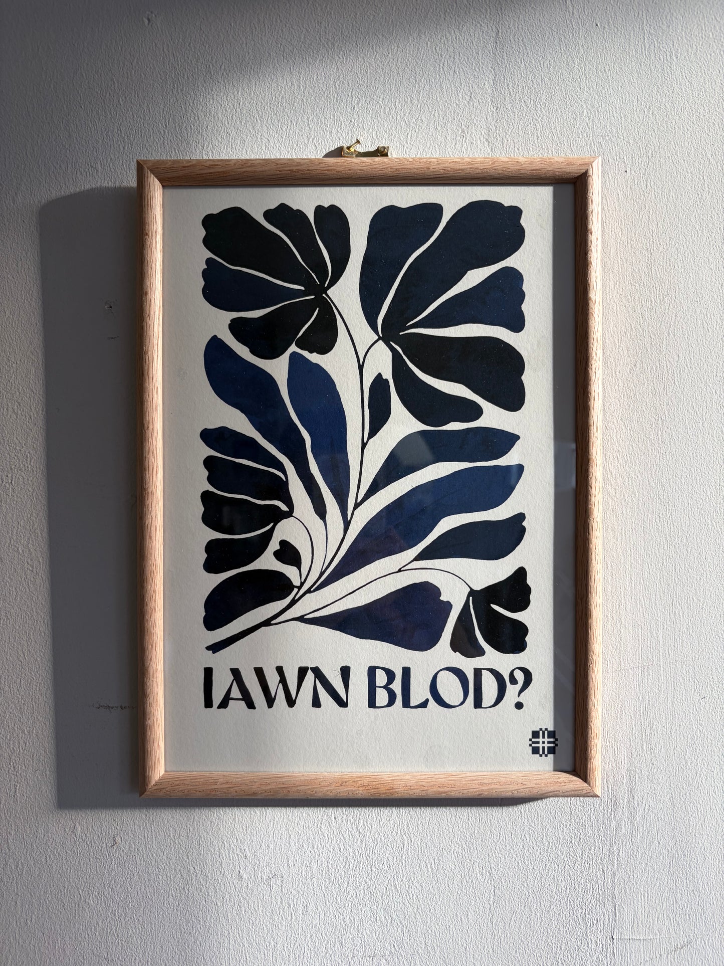CELF CYMRAEG ELFYN / art print A4 IAWN BLOD?